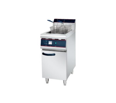 SZ-26 1-Tank 2-Basket Electric Fryer 30L 30L Commercial Floor Standing 1-Tank 2-Basket Electric Deep Fryer 10KW High Power