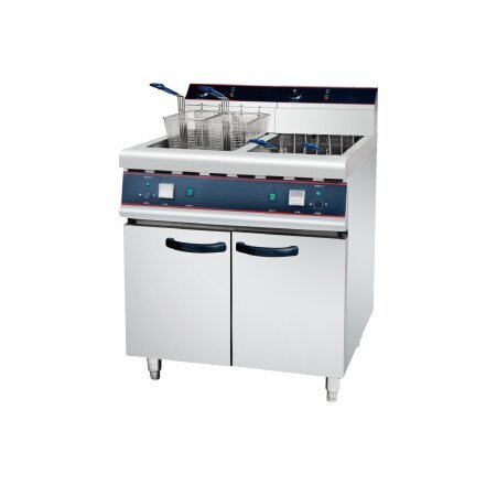 SZ-26-2 2-Tank 2-Basket Electric Fryer 60L