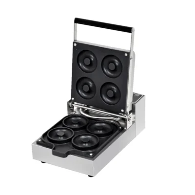 Commercial 4-Grid Donut Waffle Machine 1.1KW