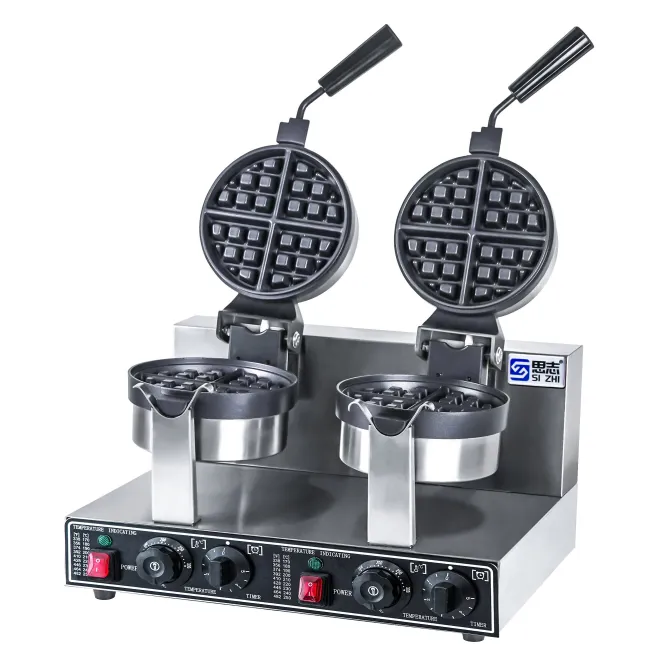 SZ-RW-2 2-Plate Waffle Machine (Rotation Type)