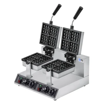 SZ-SRW-2 2-Plate Square Waffle Machine(Rotation Type)