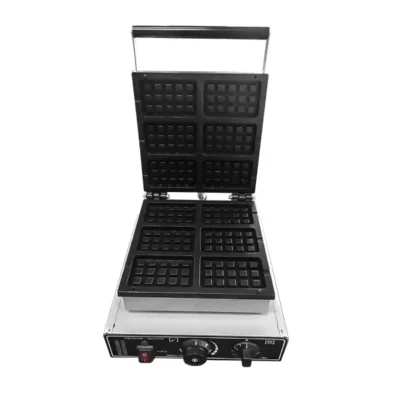 Commercial 6-Grid Square Waffle Machine 1.5KW