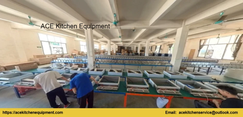 Kitchen Equipment Assembly Workshop from pinshang p2